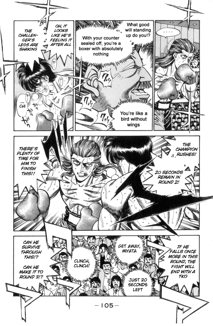 Hajime no Ippo Chapter 321.2 page 3 - Chapter 321 v2 : A Fist That Is Alive and A Fist That Is Dead
