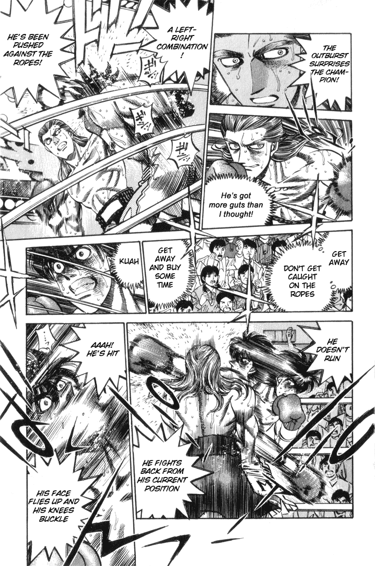 Hajime no Ippo Chapter 321.2 page 5 - Chapter 321 v2 : A Fist That Is Alive and A Fist That Is Dead