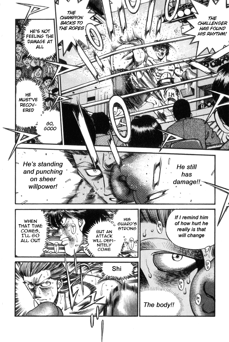 Hajime no Ippo Chapter 322.2 page 12 - Chapter 322 v2 : An Unfulfilled Oath