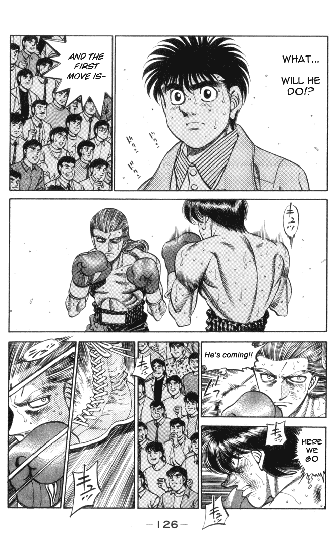 Hajime no Ippo Chapter 322.2 page 4 - Chapter 322 v2 : An Unfulfilled Oath