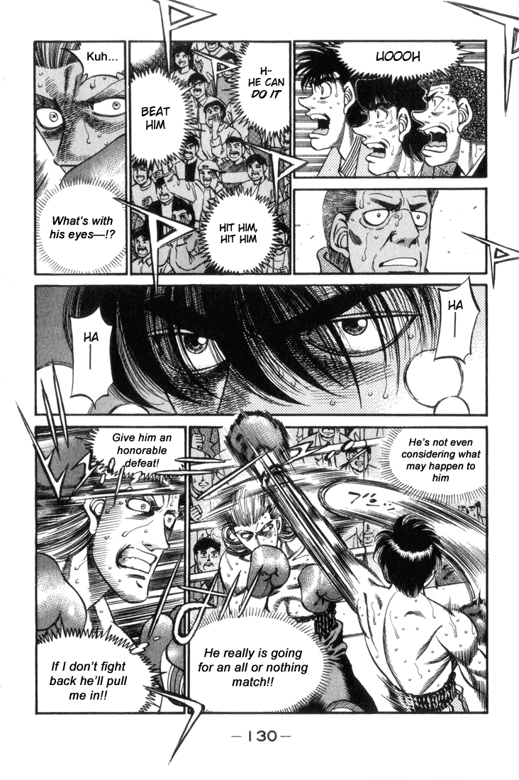 Hajime no Ippo Chapter 322.2 page 8 - Chapter 322 v2 : An Unfulfilled Oath