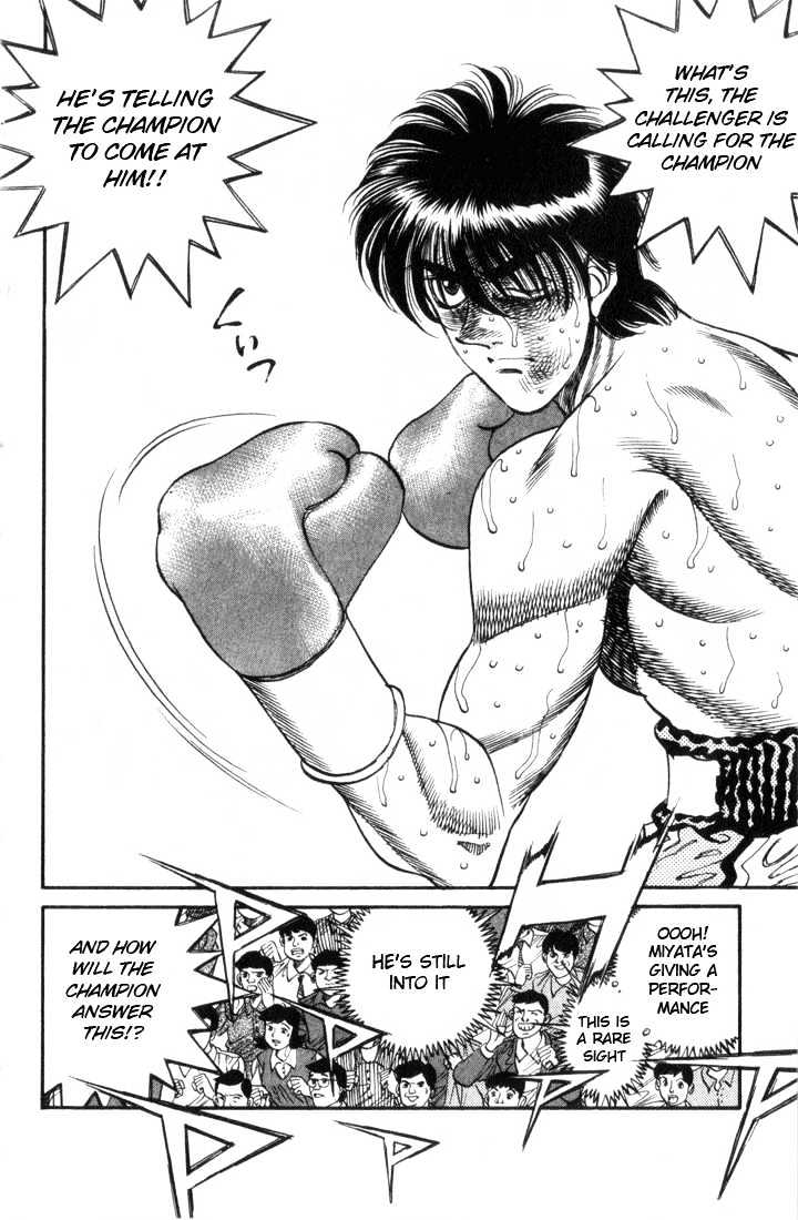 Hajime no Ippo Chapter 323 page 18 - Chapter 323 : Reach, My Feelings!