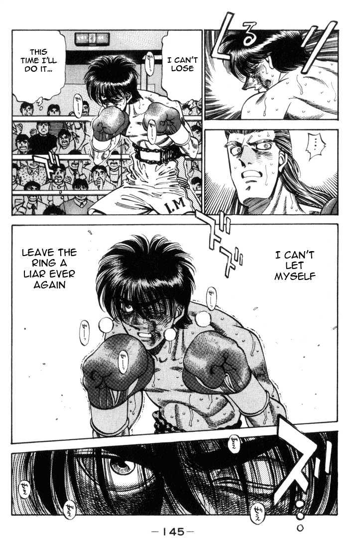 Hajime no Ippo Chapter 323 page 5 - Chapter 323 : Reach, My Feelings!