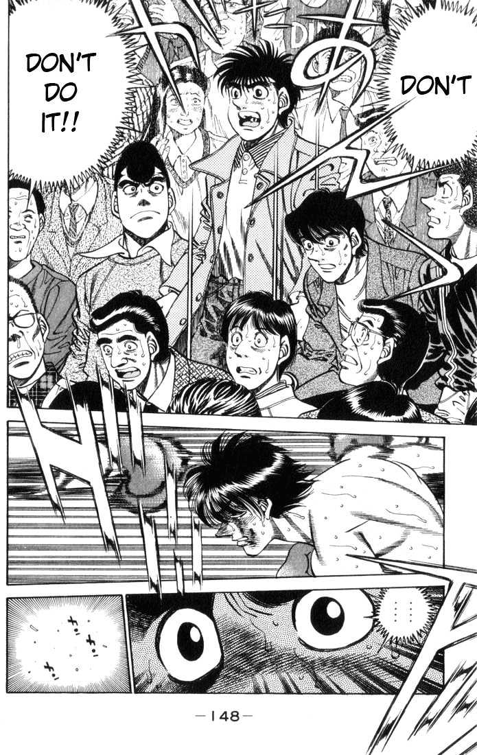 Hajime no Ippo Chapter 323 page 8 - Chapter 323 : Reach, My Feelings!