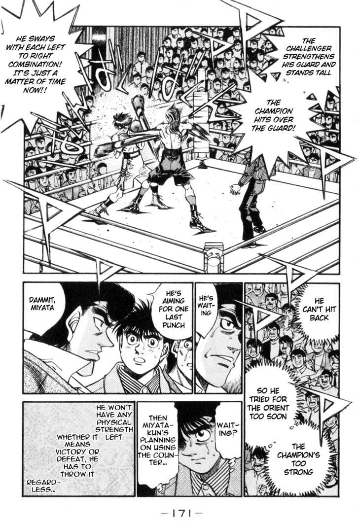 Hajime no Ippo Chapter 324 page 10 - Chapter 324 : Energy For One Punch