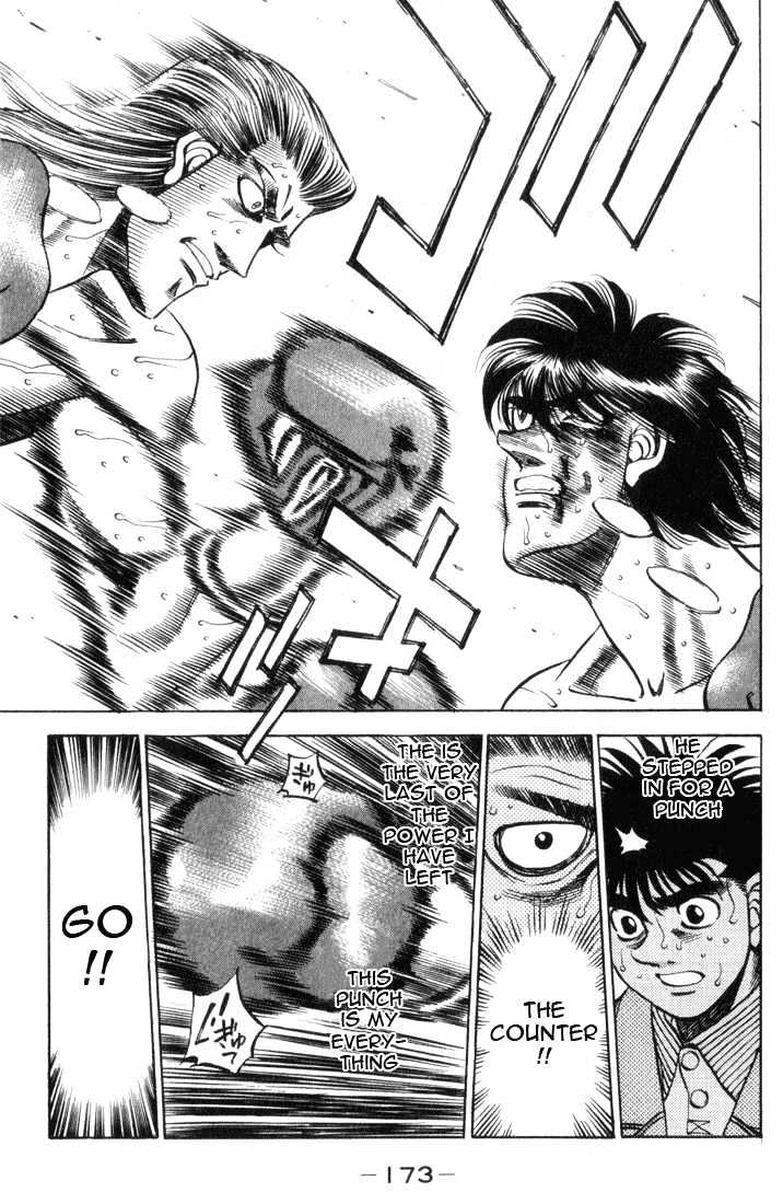 Hajime no Ippo Chapter 324 page 12 - Chapter 324 : Energy For One Punch