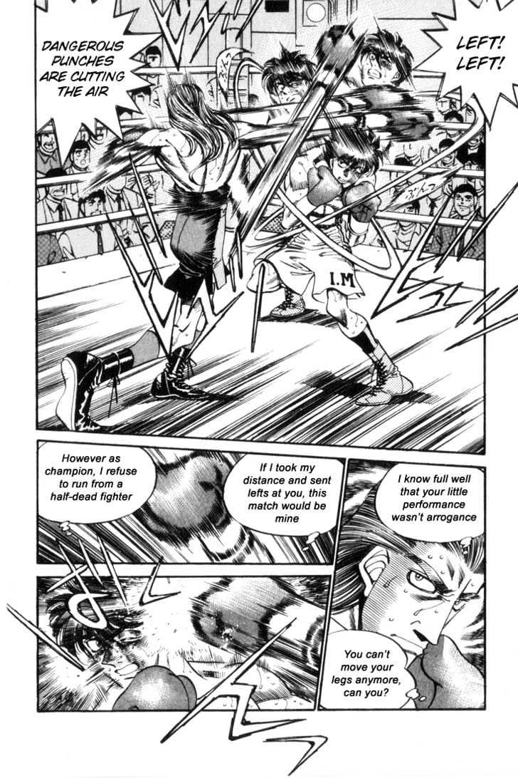 Hajime no Ippo Chapter 324 page 3 - Chapter 324 : Energy For One Punch