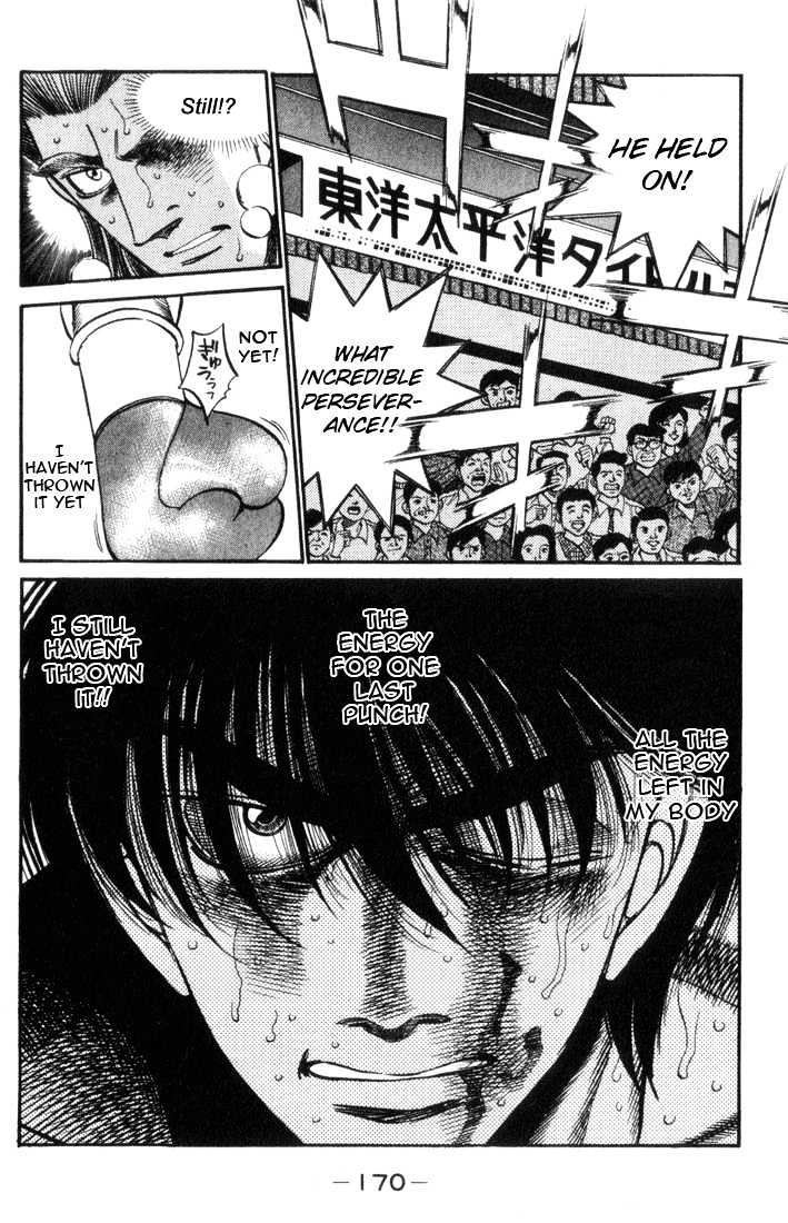 Hajime no Ippo Chapter 324 page 9 - Chapter 324 : Energy For One Punch