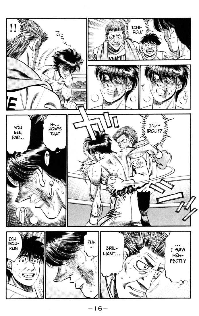 Hajime no Ippo Chapter 325 page 14 - Chapter 325 : Revived! Rival's Fists