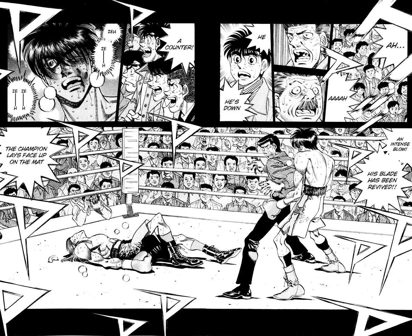 Hajime no Ippo Chapter 325 page 5 - Chapter 325 : Revived! Rival's Fists