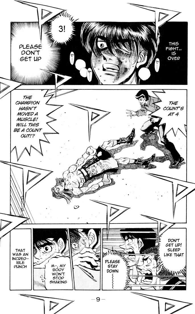 Hajime no Ippo Chapter 325 page 7 - Chapter 325 : Revived! Rival's Fists