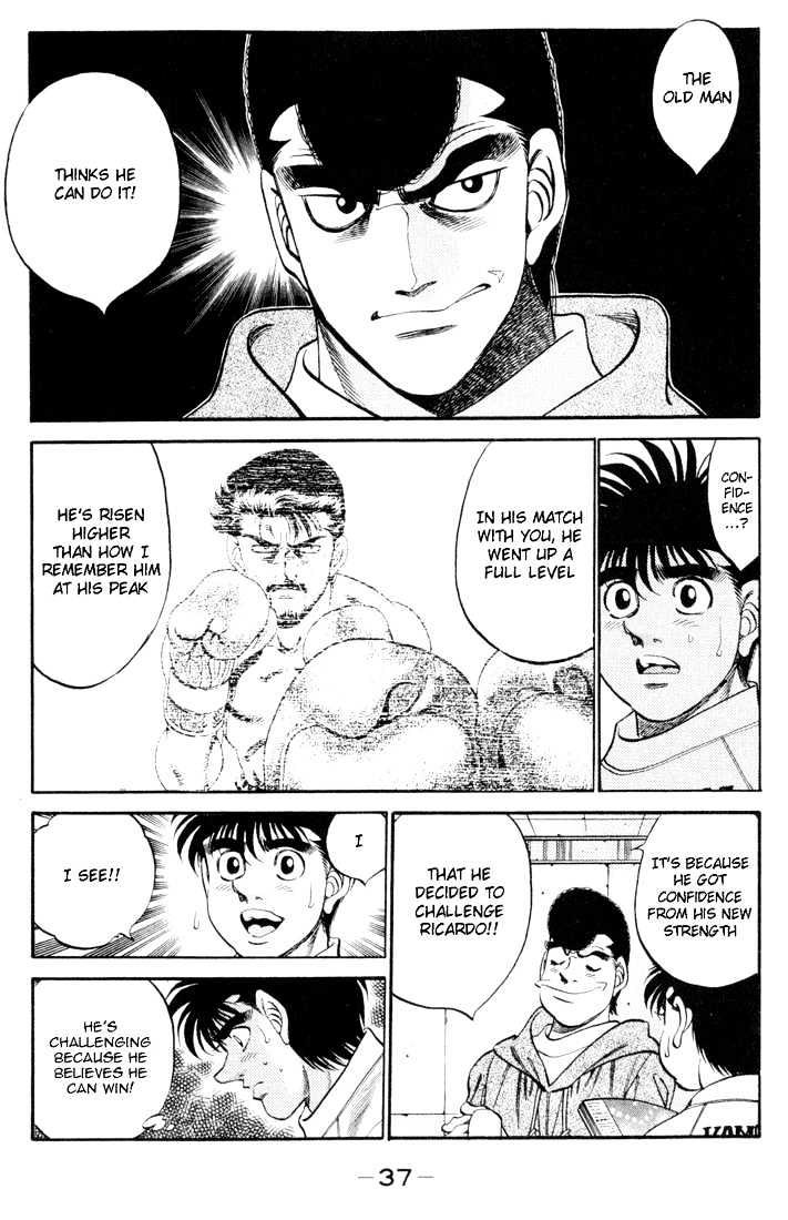 Hajime no Ippo Chapter 326 page 15 - Chapter 326 : Towards The World