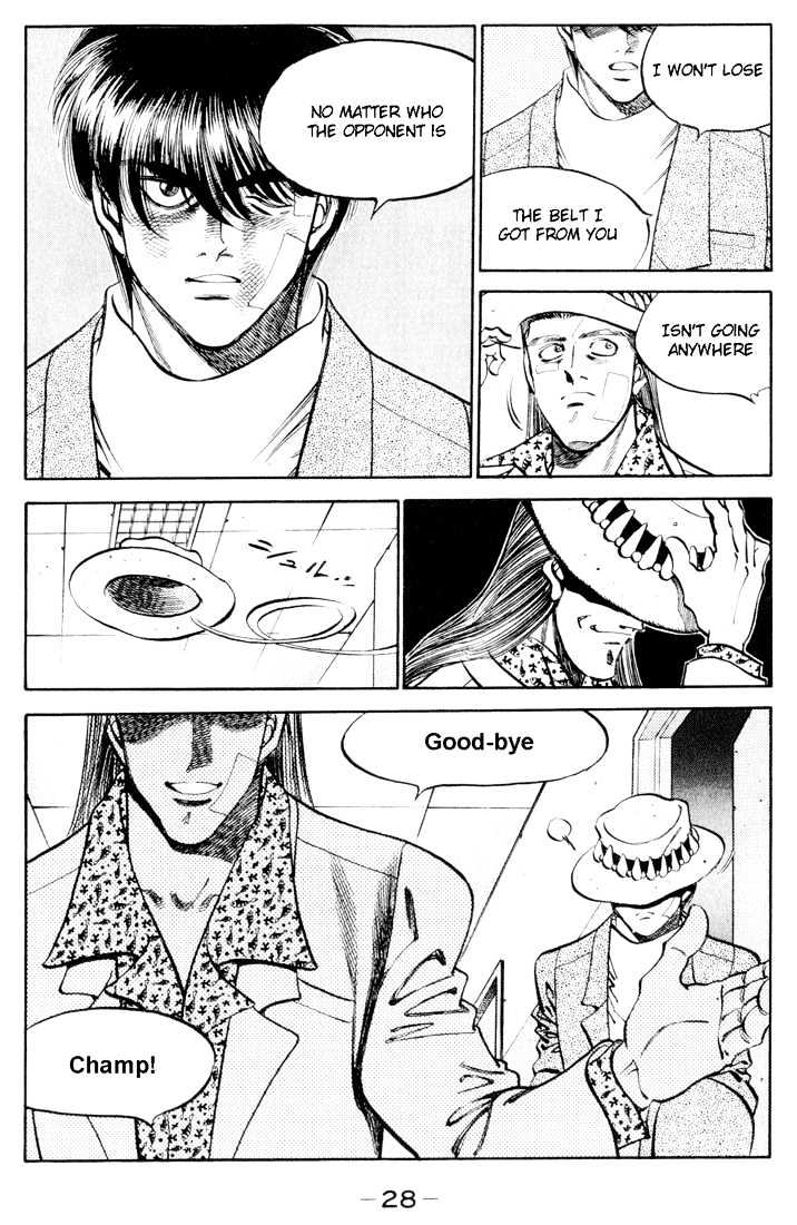 Hajime no Ippo Chapter 326 page 6 - Chapter 326 : Towards The World