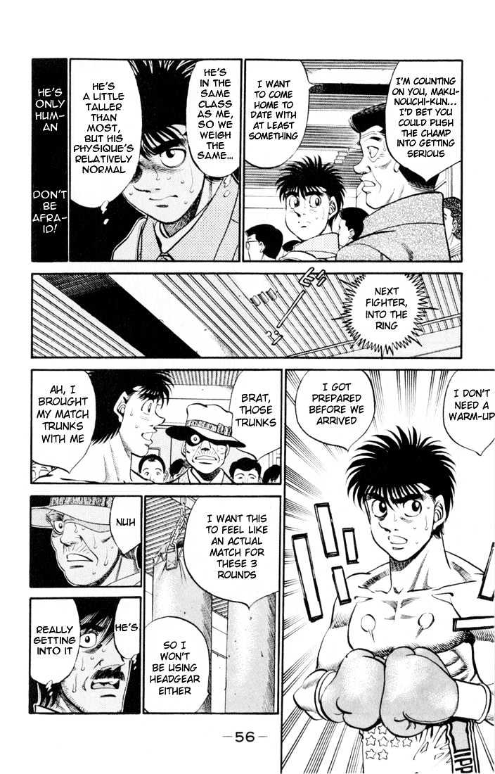 Hajime no Ippo Chapter 327 page 14 - Chapter 327 : Secret Expectations