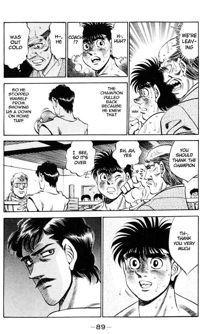 Hajime no Ippo Chapter 329 page 12 - Chapter 329 : Unreachable Summit