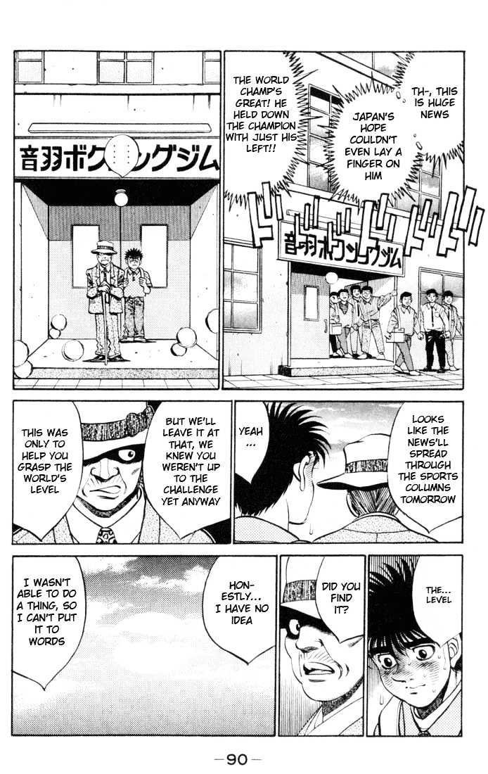 Hajime no Ippo Chapter 329 page 13 - Chapter 329 : Unreachable Summit