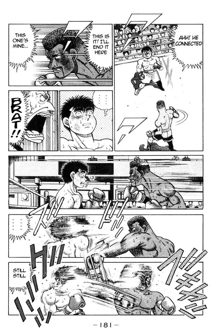Hajime no Ippo Chapter 33 page 13 - Chapter 33 : It's Working or It's Not Working?