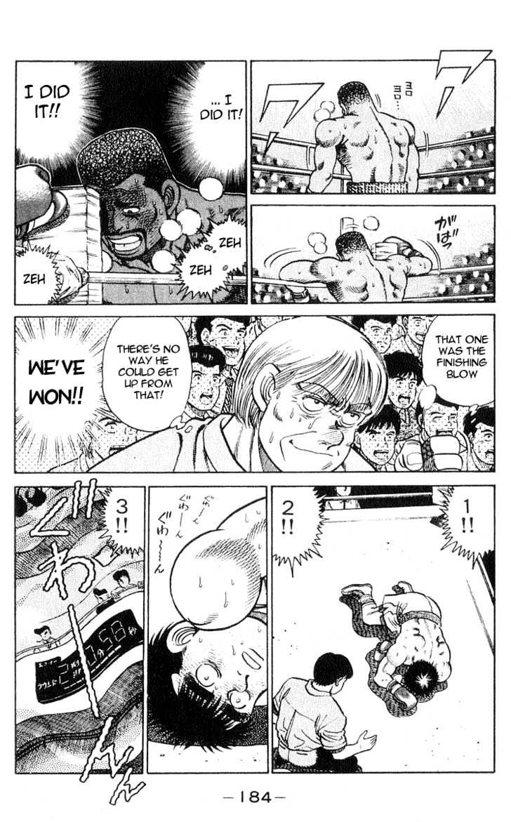 Hajime no Ippo Chapter 33 page 16 - Chapter 33 : It's Working or It's Not Working?