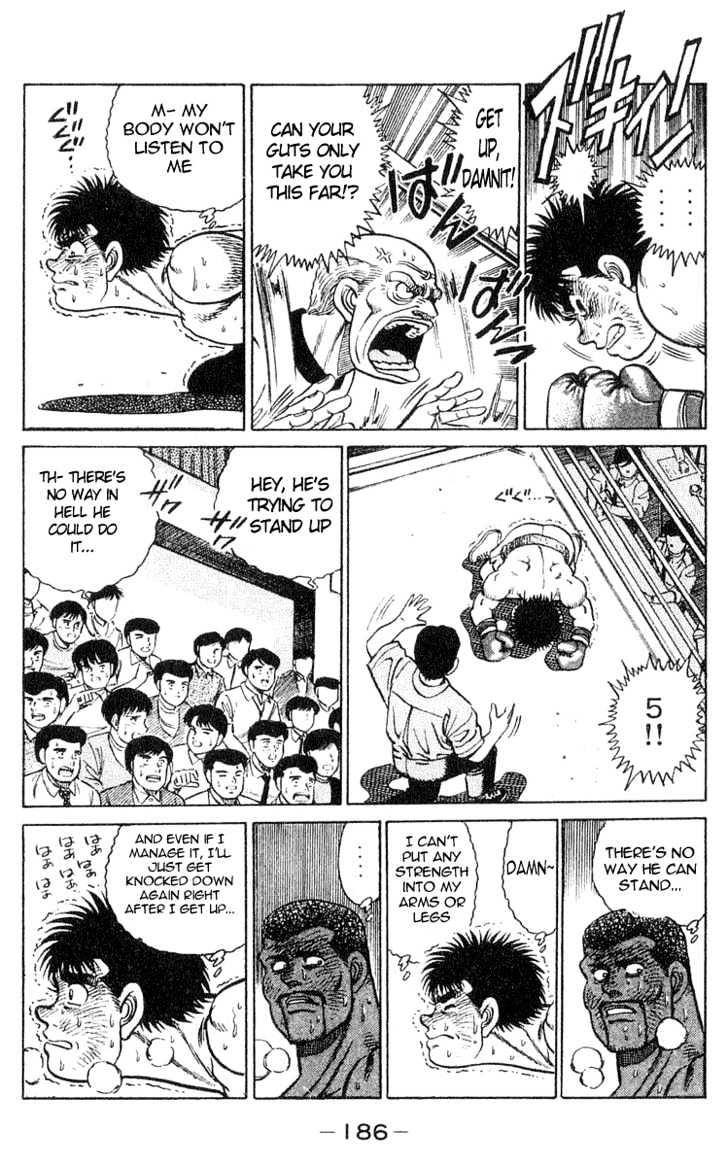 Hajime no Ippo Chapter 33 page 18 - Chapter 33 : It's Working or It's Not Working?