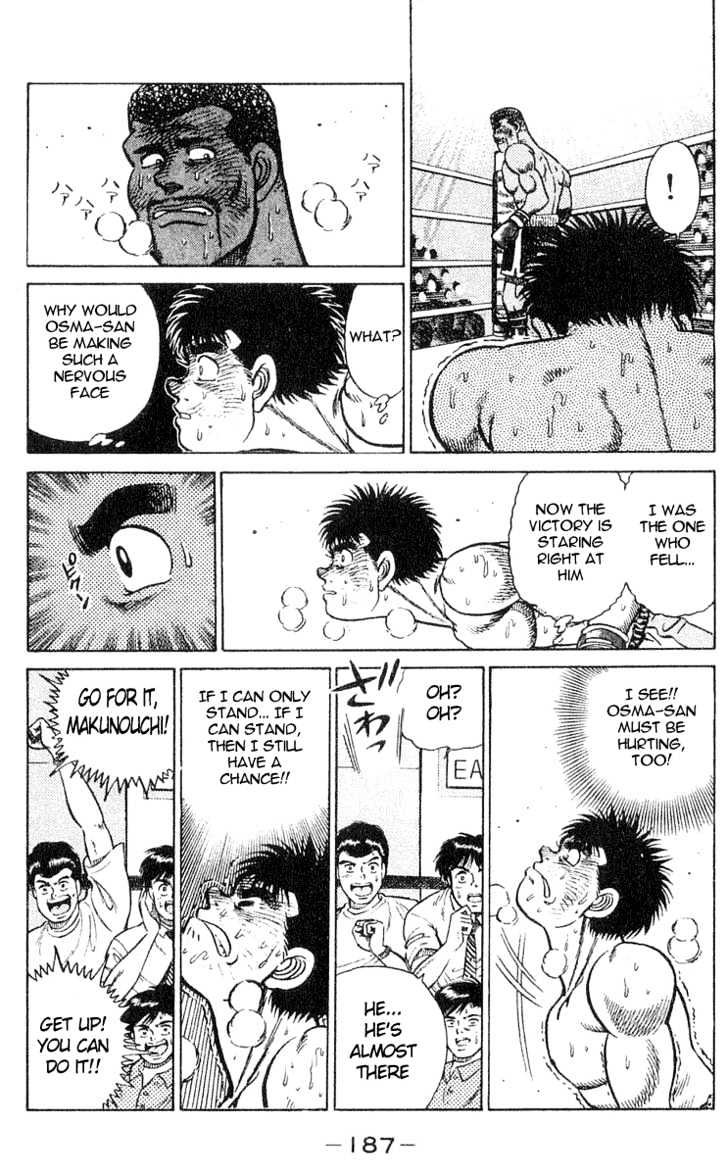 Hajime no Ippo Chapter 33 page 19 - Chapter 33 : It's Working or It's Not Working?