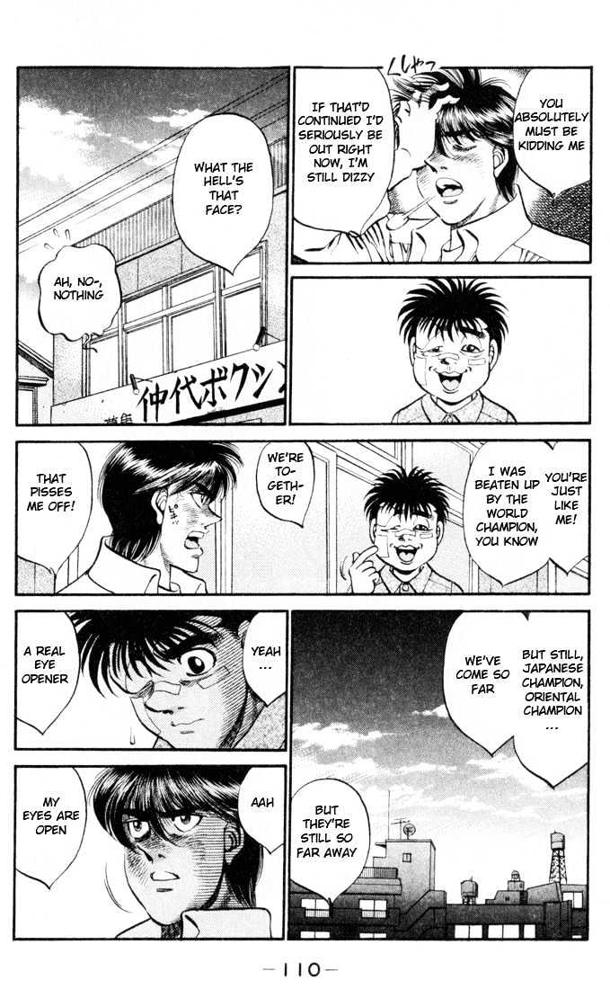 Hajime no Ippo Chapter 330 page 14 - Chapter 330 : World Class Vessel