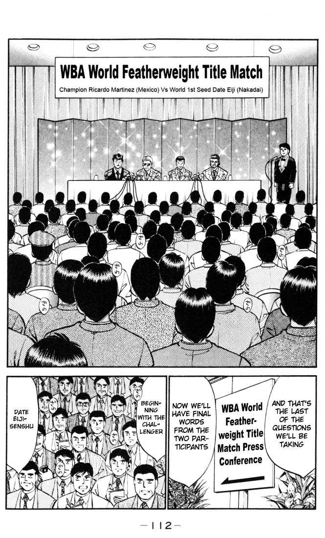 Hajime no Ippo Chapter 330 page 16 - Chapter 330 : World Class Vessel