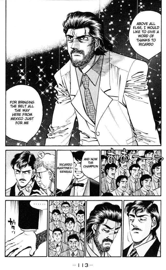 Hajime no Ippo Chapter 330 page 17 - Chapter 330 : World Class Vessel