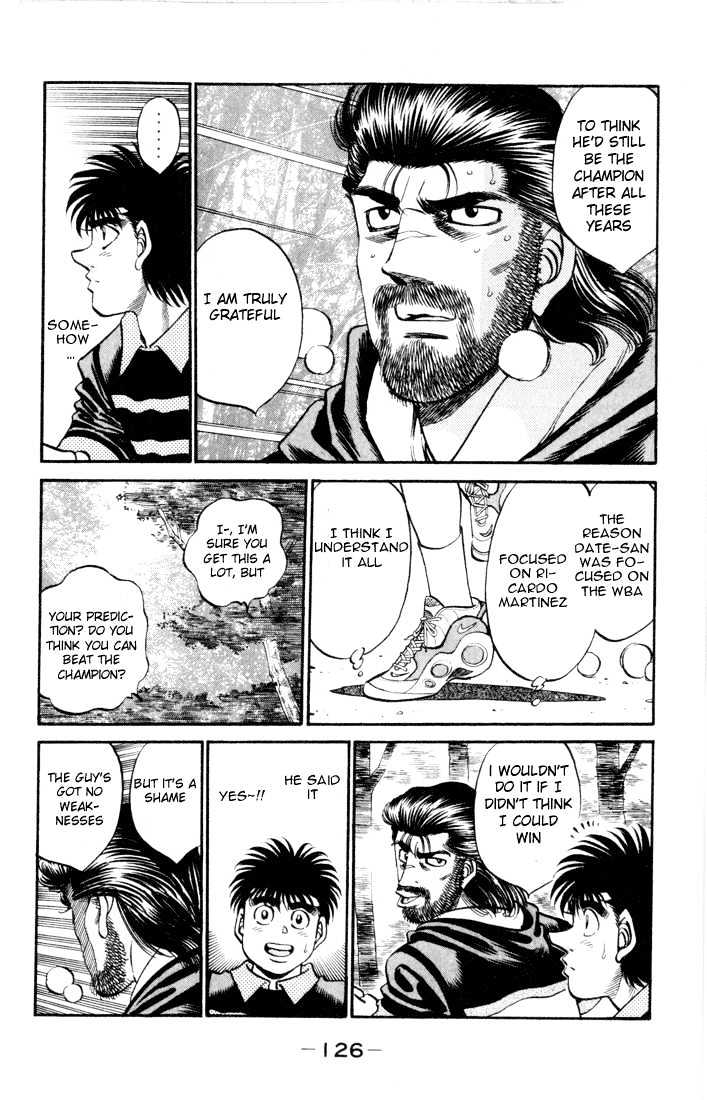 Hajime no Ippo Chapter 331 page 10 - Chapter 331 : 7 Year Focus