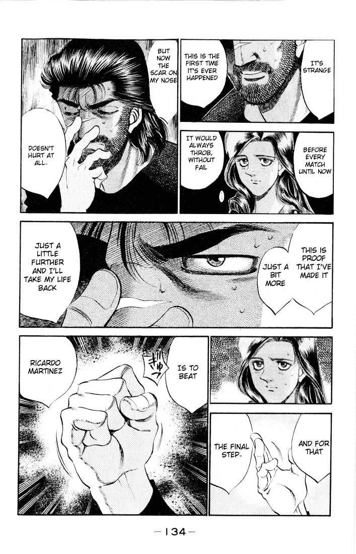 Hajime no Ippo Chapter 331 page 18 - Chapter 331 : 7 Year Focus