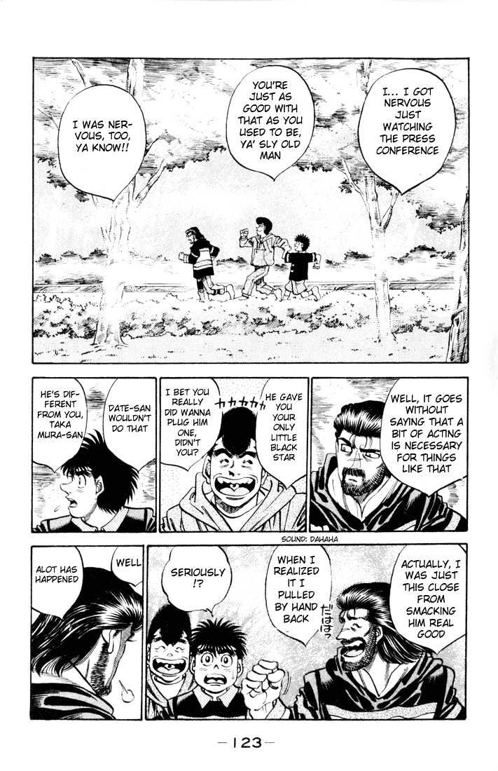 Hajime no Ippo Chapter 331 page 7 - Chapter 331 : 7 Year Focus