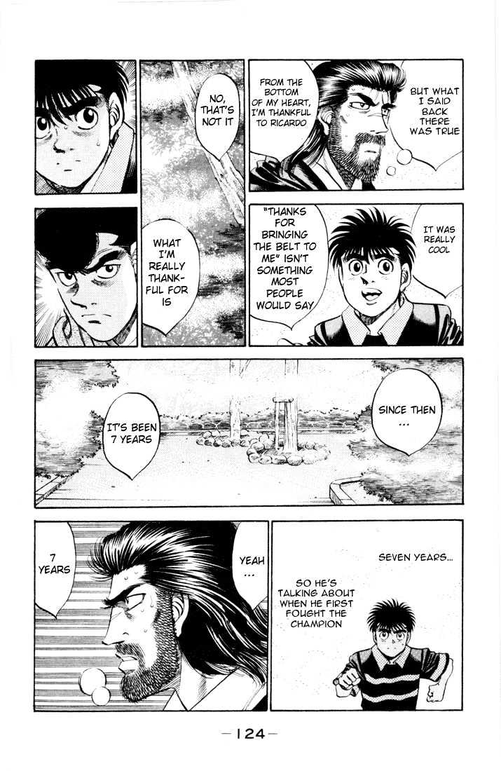 Hajime no Ippo Chapter 331 page 8 - Chapter 331 : 7 Year Focus