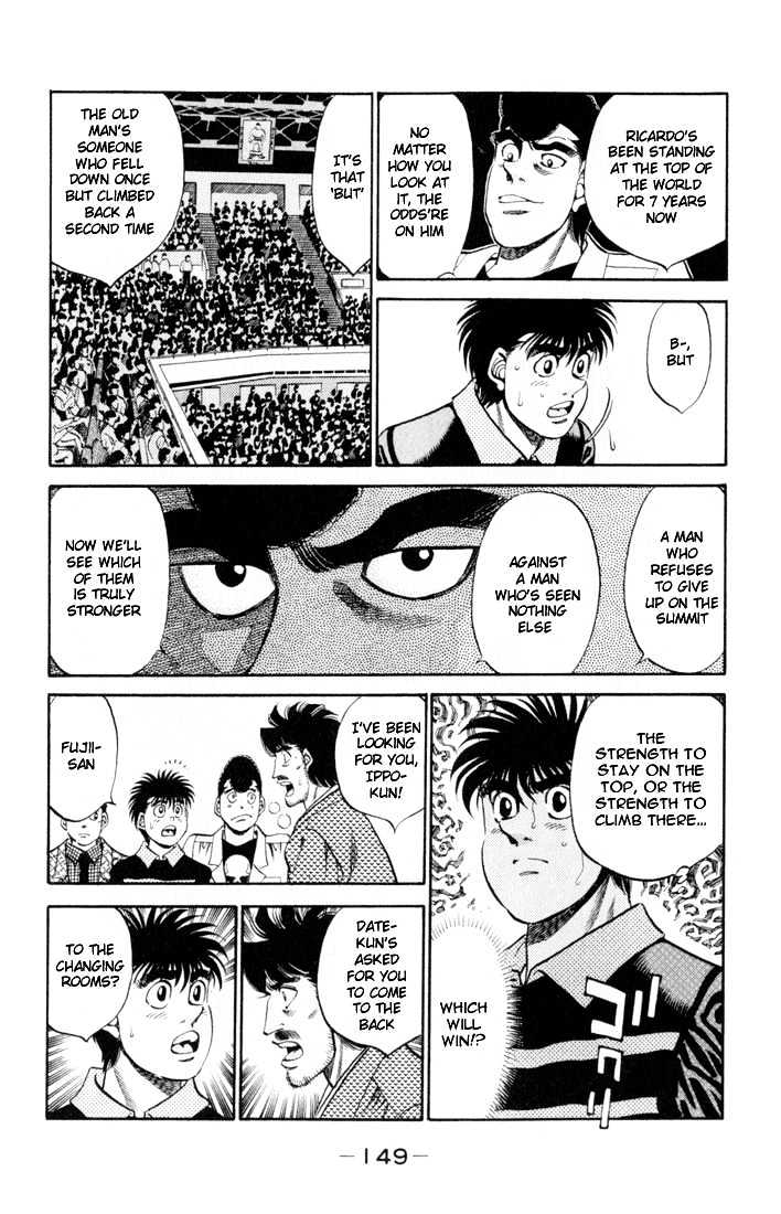 Hajime no Ippo Chapter 332 page 13 - Chapter 332 : Silence Before The Storm