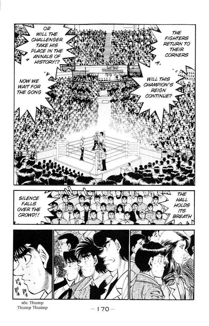 Hajime no Ippo Chapter 333 page 14 - Chapter 333 : A Magnificent Beginning