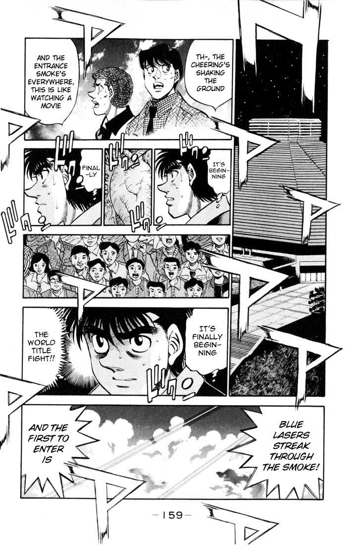 Hajime no Ippo Chapter 333 page 3 - Chapter 333 : A Magnificent Beginning