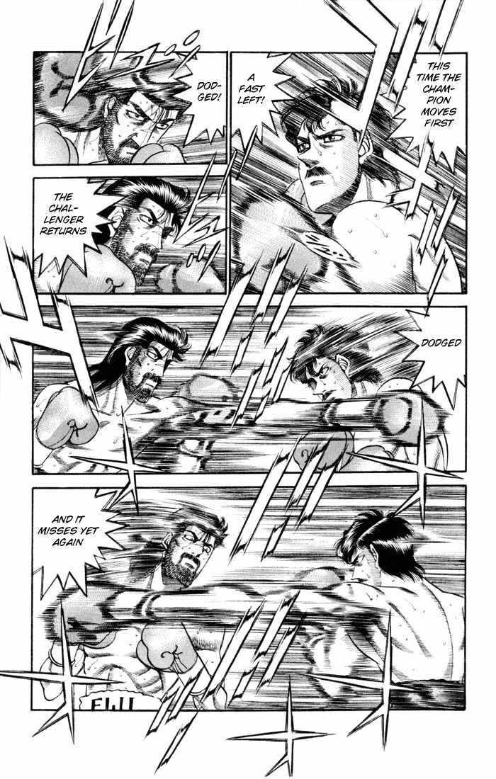 Hajime no Ippo Chapter 334 page 11 - Chapter 334 : Style Of The Golden Years