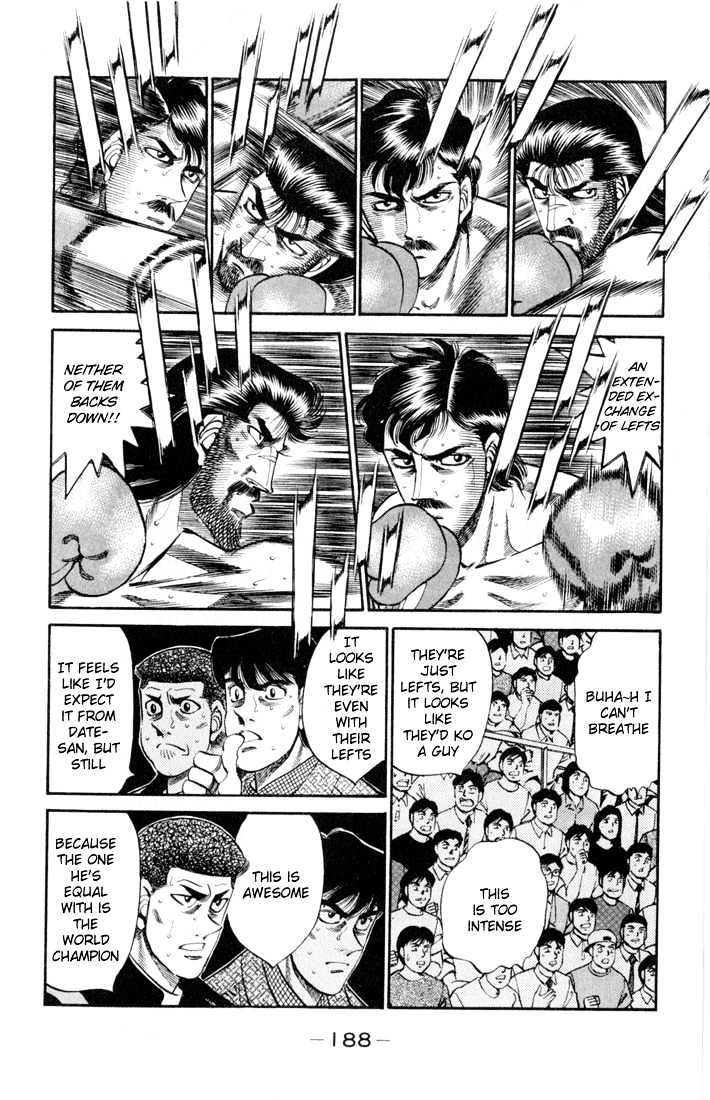 Hajime no Ippo Chapter 334 page 12 - Chapter 334 : Style Of The Golden Years