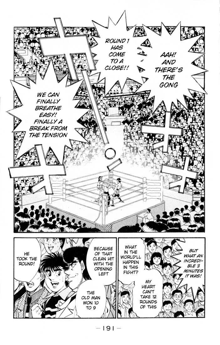 Hajime no Ippo Chapter 334 page 15 - Chapter 334 : Style Of The Golden Years