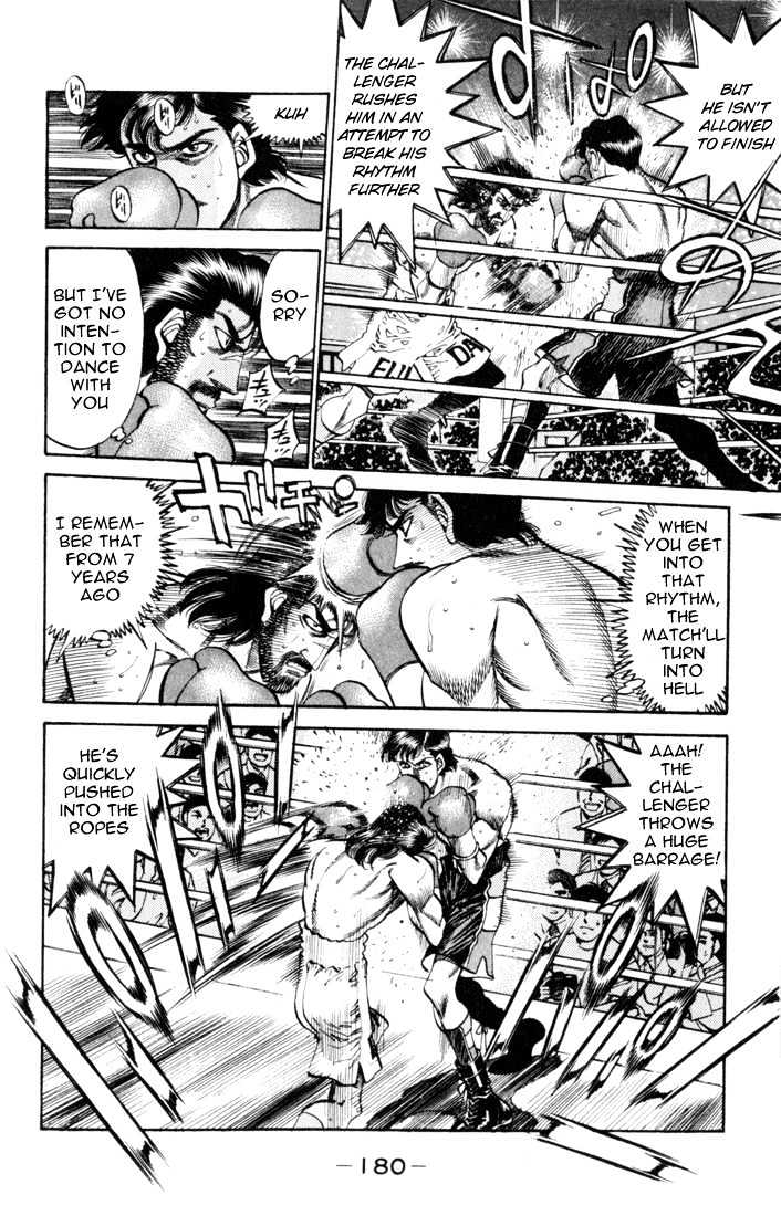 Hajime no Ippo Chapter 334 page 4 - Chapter 334 : Style Of The Golden Years