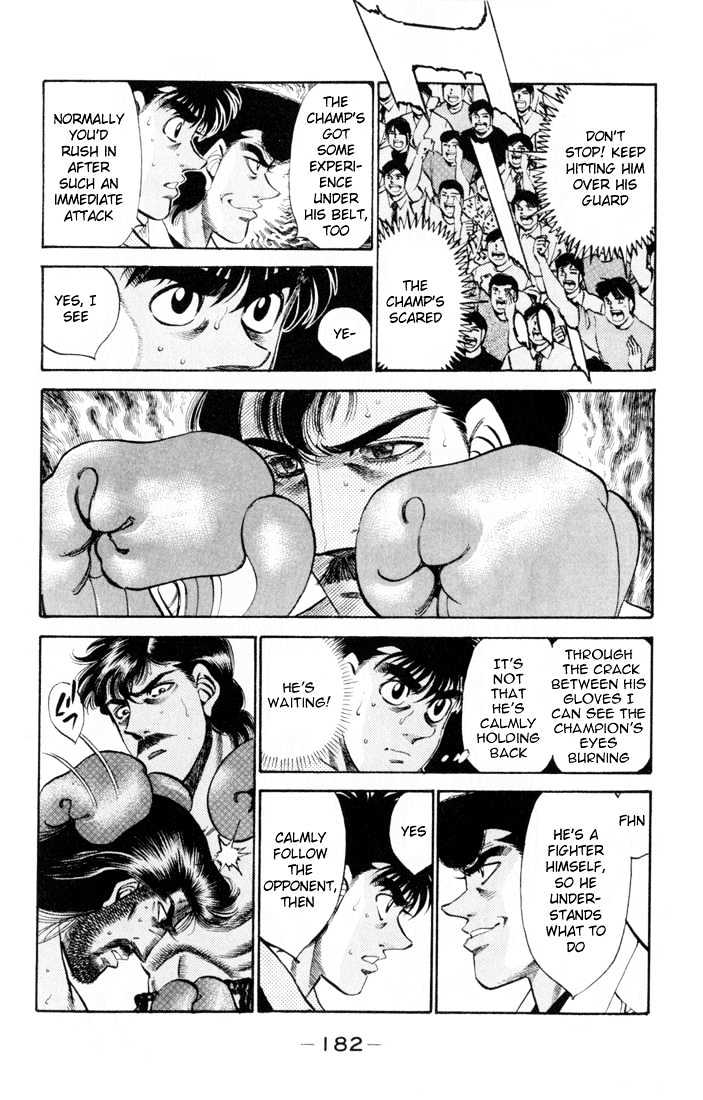Hajime no Ippo Chapter 334 page 6 - Chapter 334 : Style Of The Golden Years