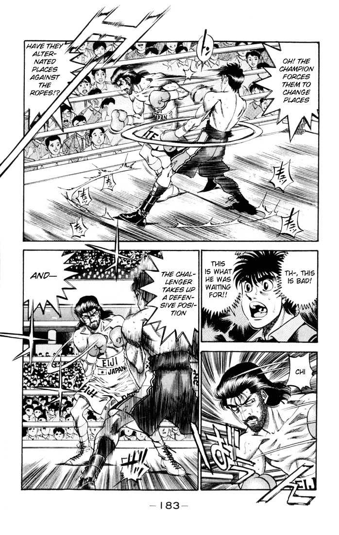 Hajime no Ippo Chapter 334 page 7 - Chapter 334 : Style Of The Golden Years