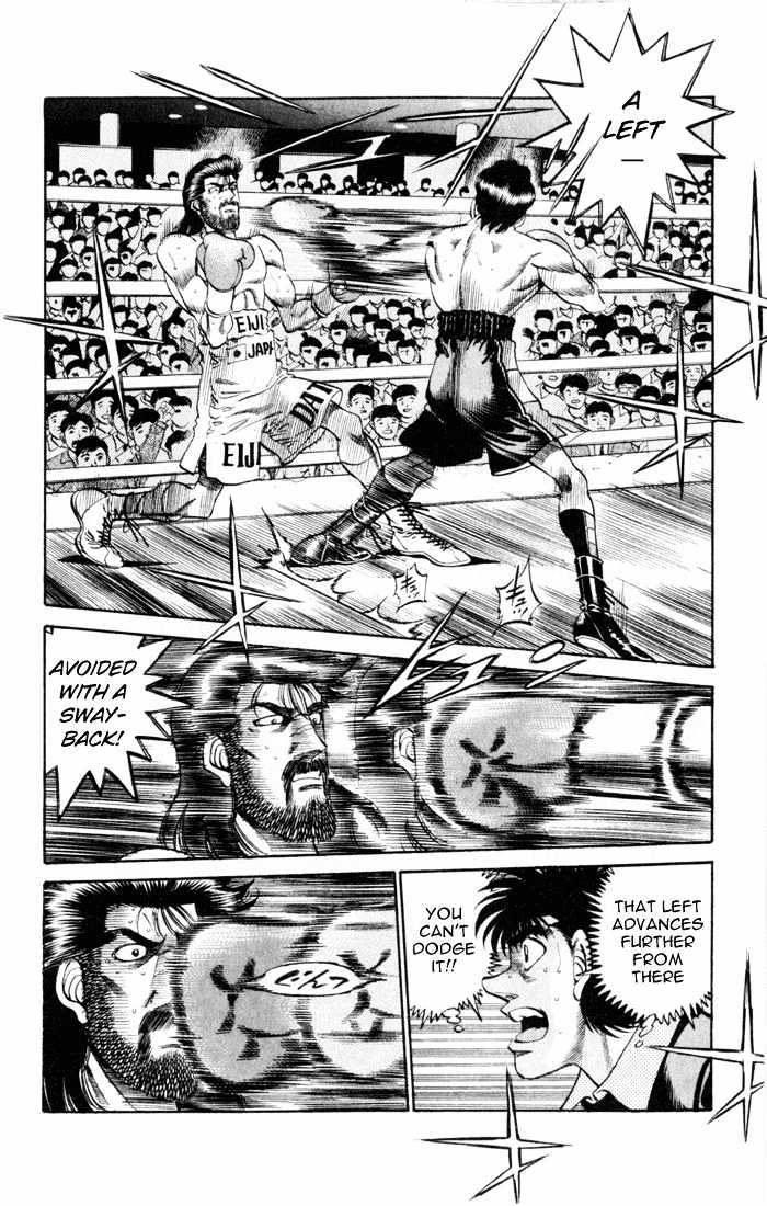 Hajime no Ippo Chapter 334 page 8 - Chapter 334 : Style Of The Golden Years