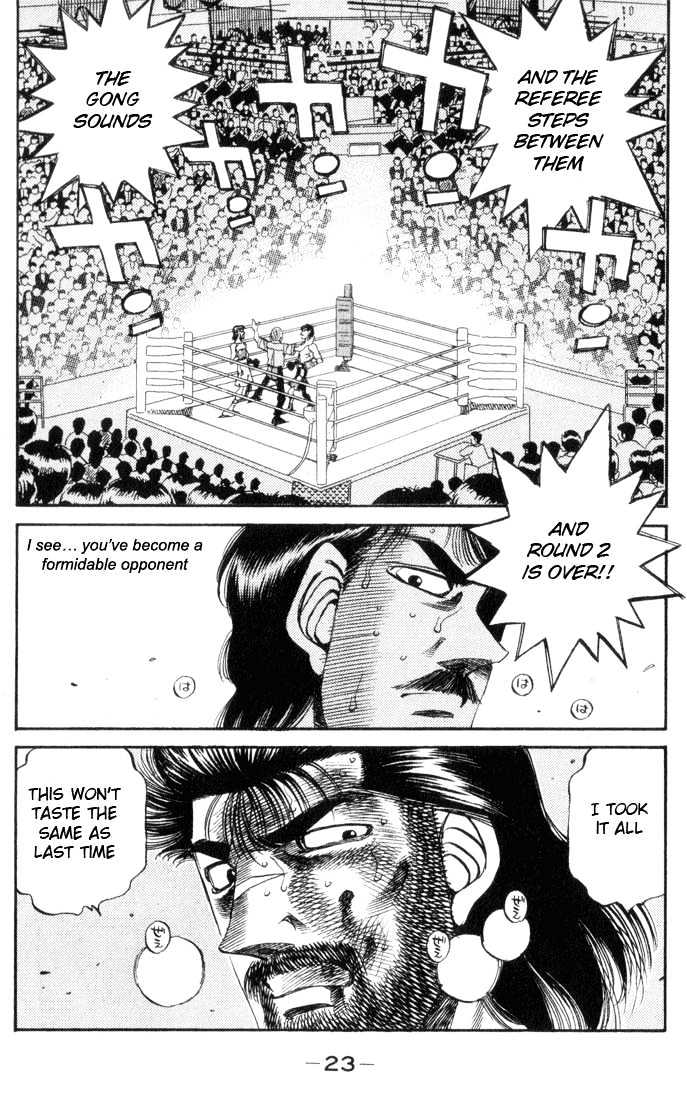 Hajime no Ippo Chapter 335 page 21 - Chapter 335 : Abominable Second Round