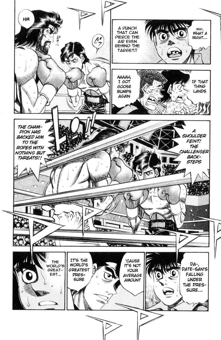 Hajime no Ippo Chapter 335 page 8 - Chapter 335 : Abominable Second Round
