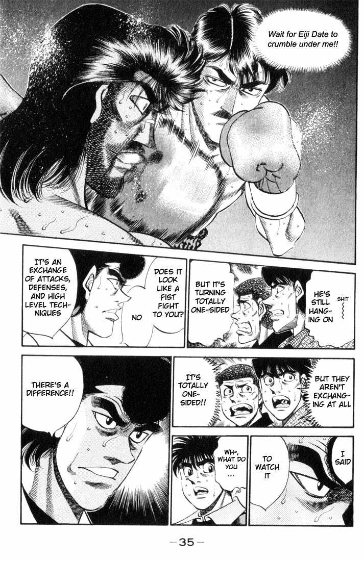 Hajime no Ippo Chapter 336 page 11 - Chapter 336 : Devil"s Back