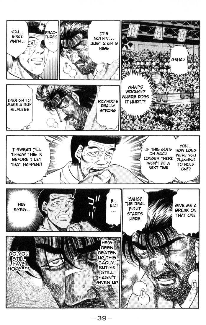 Hajime no Ippo Chapter 336 page 15 - Chapter 336 : Devil"s Back
