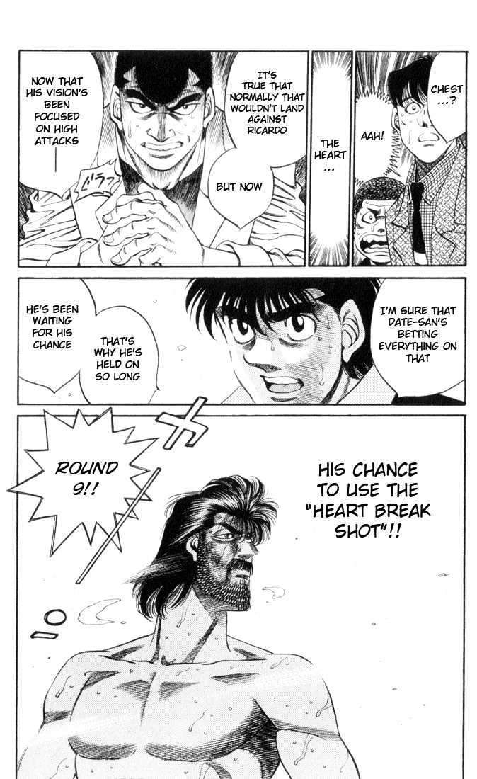 Hajime no Ippo Chapter 336 page 19 - Chapter 336 : Devil"s Back
