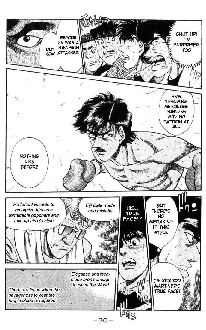 Hajime no Ippo Chapter 336 page 6 - Chapter 336 : Devil"s Back