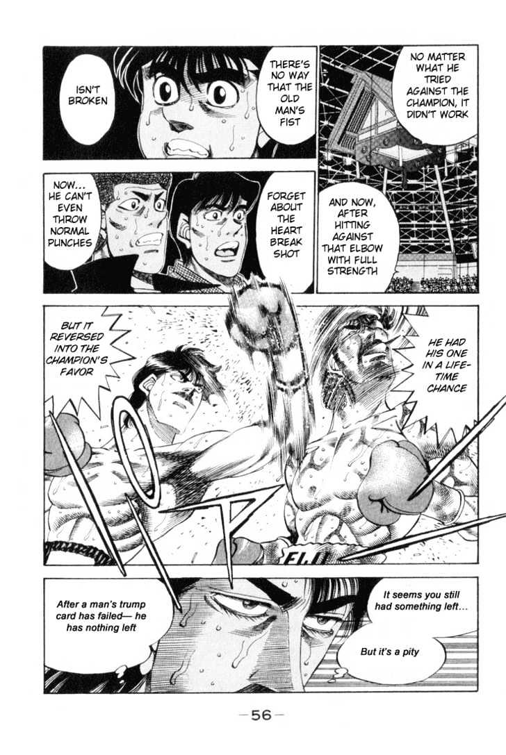 Hajime no Ippo Chapter 337 page 12 - Chapter 337 : Broken Heart