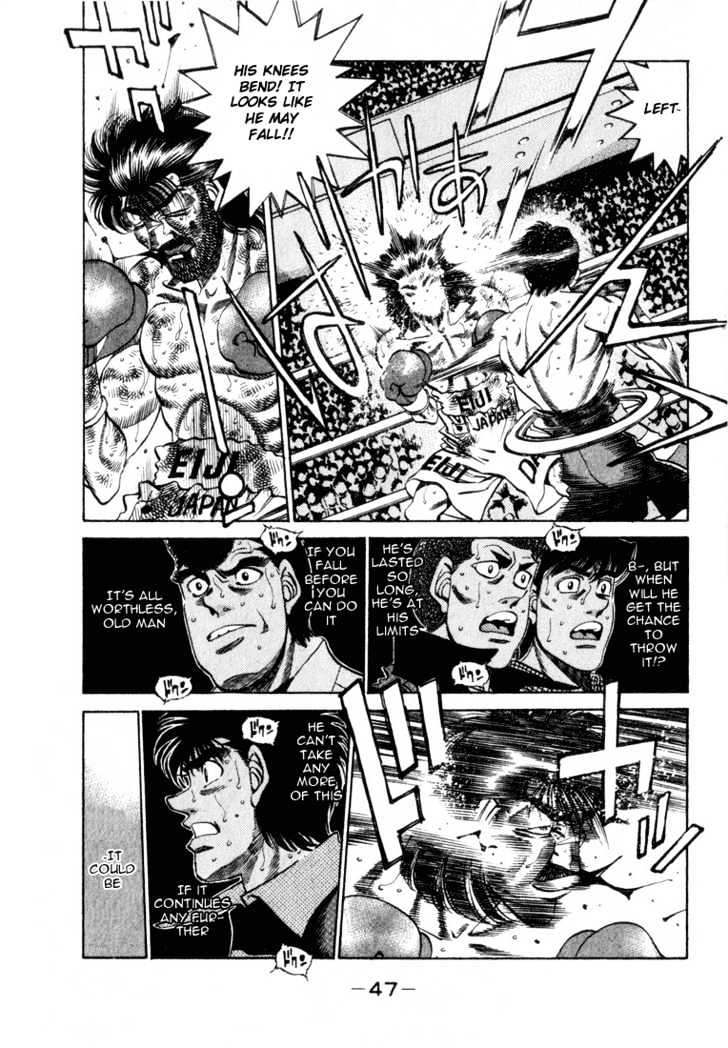 Hajime no Ippo Chapter 337 page 3 - Chapter 337 : Broken Heart