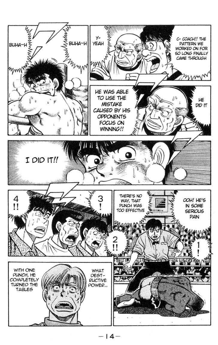 Hajime no Ippo Chapter 34 page 13 - Chapter 34 : Count 9